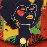 "Aina" Flame Red Pochette Deal