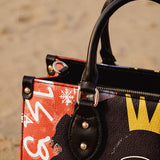 "Aina" Frosted Cherry Leather Handbag BTS DEAL