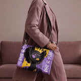"Aina" Grape Soda Leather Handbag - BRAVE ONES DEAL