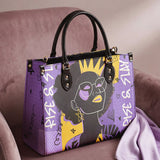 "Aina" Grape Soda Leather Handbag - BRAVE ONES DEAL