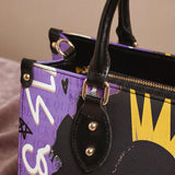 "Aina" Grape Soda Leather Handbag - BRAVE ONES DEAL