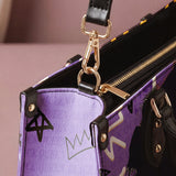 "Aina" Grape Soda Leather Handbag - BRAVE ONES DEAL