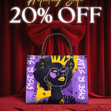 "Aina" Grape Soda Leather Handbag Deal