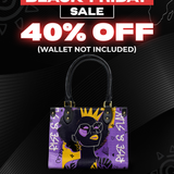 "Aina" Grape Soda Small Leather Handbag Deal