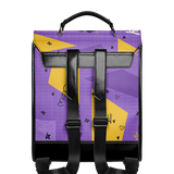 "Aina" Grape Soda Leather Backpack