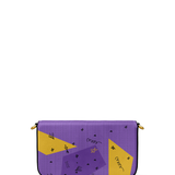"Aina" Grape Soda Envelope Chain Crossbody Bag