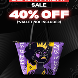 "Aina" Grape Soda Leather Tote Bag Deal