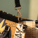 "Aina" Honeycomb Leather Handbag Deal