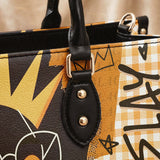 "Aina" Honeycomb Leather Handbag Deal