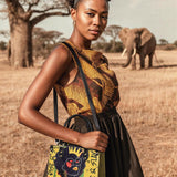"Aina" Lemon Zest Small Leather Handbag Deal