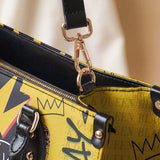 "Aina" Lemon Zest Leather Handbag A250 Deal