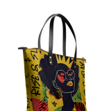 "Aina" Lemon Zest Leather Tote Bag Deal