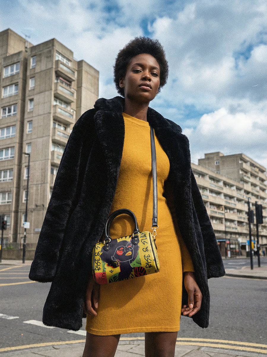 "Aina" Lemon Zest Mini Satchel