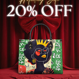 "Aina" Lime Pop Xmas Leather Handbag Deal