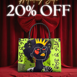 "Aina" Lime Pop Leather Handbag Deal