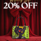 "Aina" Lime Pop Small Leather Handbag Deal