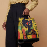 "Aina" Lemon Zest Leather Backpack