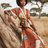 "Aina" Orange Sorbet Mini Satchel Deal