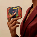"Aina" Flame Red Mini Wallet - BRAVE ONES DEAL