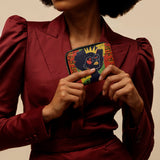 "Aina" Flame Red Mini Wallet