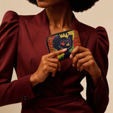 "Aina" Flame Red Mini Wallet