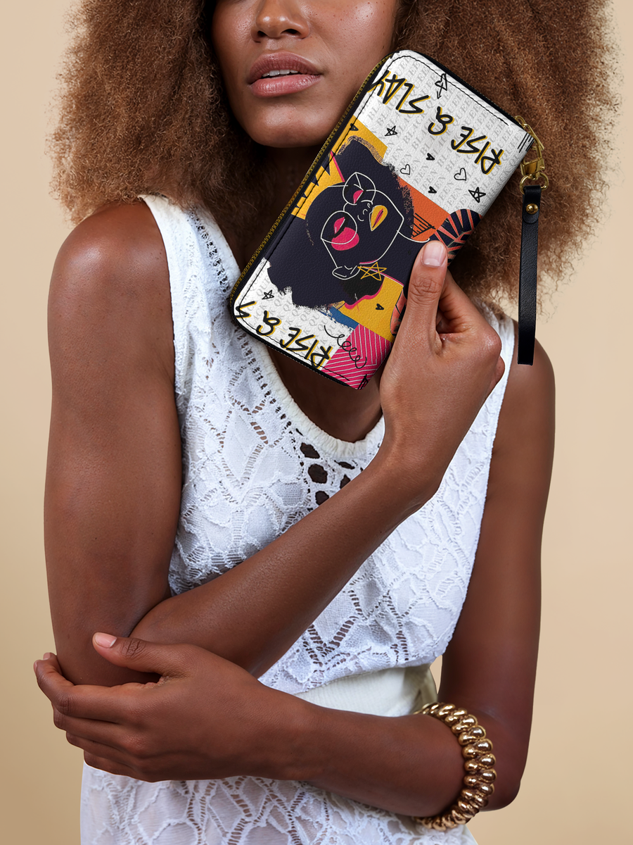 "Aina" Coconut White Wallet FALL CLEARANCE DEAL