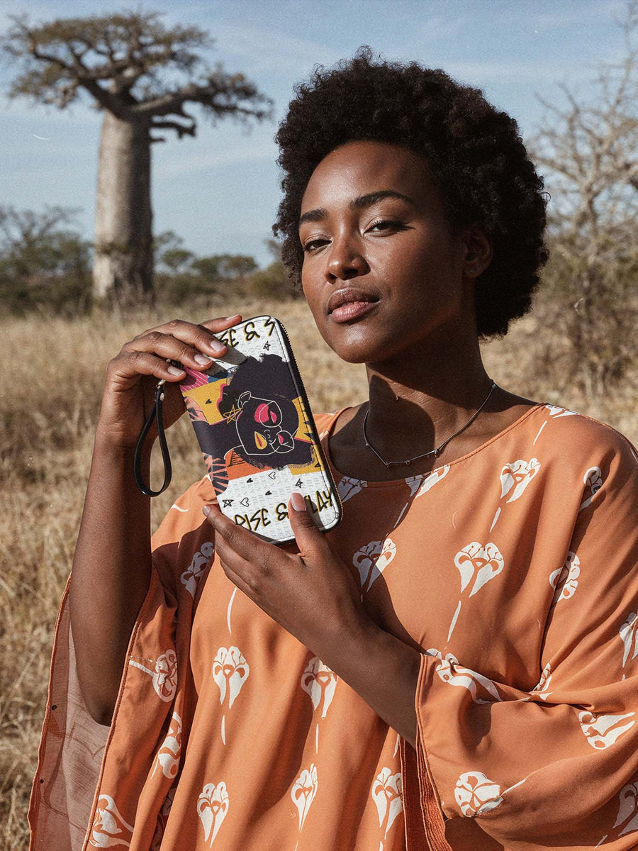 "Aina" Coconut White Wallet FALL CLEARANCE DEAL