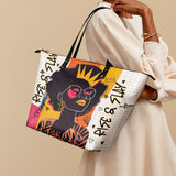 "Aina" Coconut White Leather Tote Bag BTS DEAL