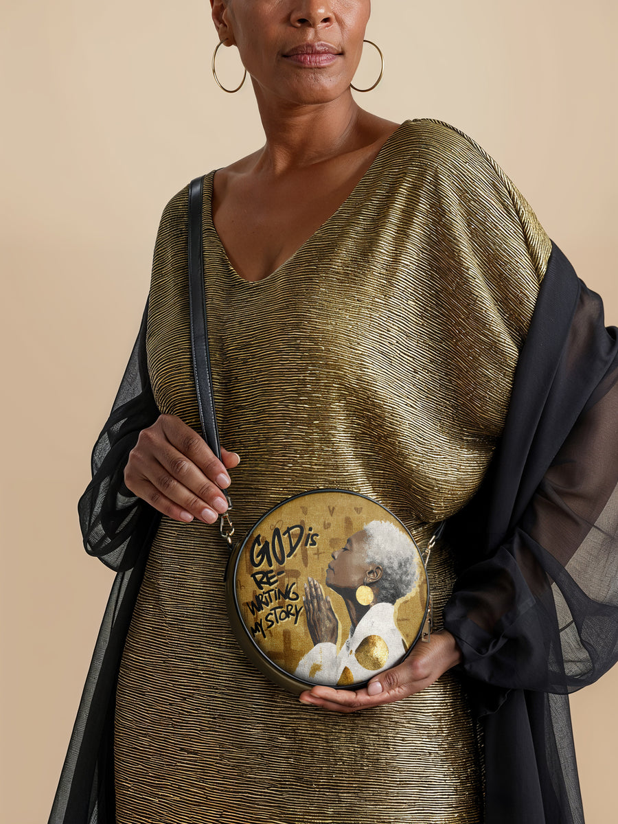 "Amahle" Circle Crossbody Bag