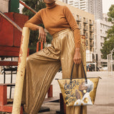 "Amahle" Leather Tote Bag