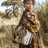 "Amara" Leather Tote Bag