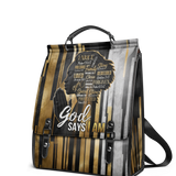 "Amara" Leather Backpack