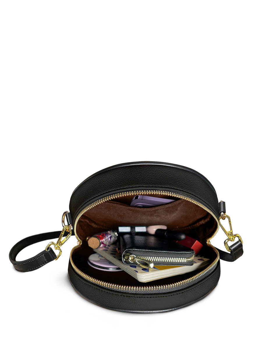 "Amara" Circle Crossbody Bag