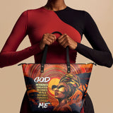 "Aseda" Leather Tote Bag BTS DEAL