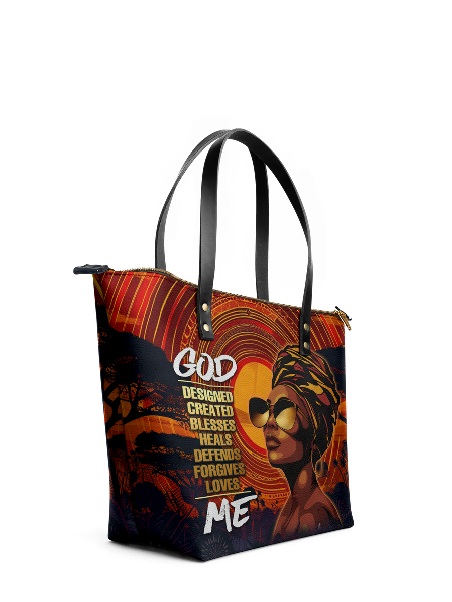 "Aseda" Leather Tote Bag Matching Set - DD DEAL