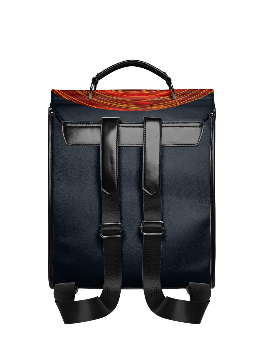 "Aseda" Leather Backpack