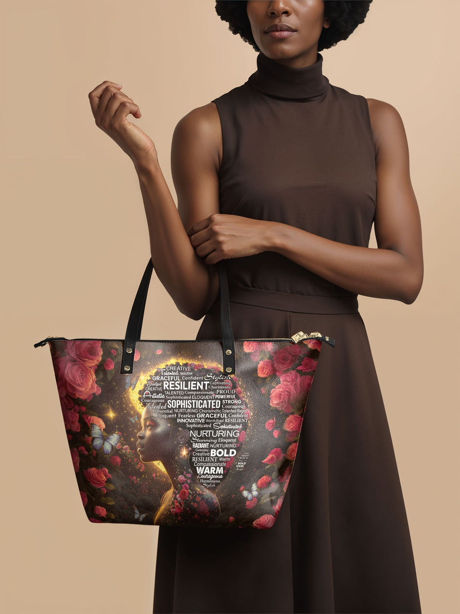 "Aurenna" Leather Tote Bag - DD DEAL