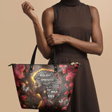 "Aurenna" Leather Tote Bag BTS DEAL