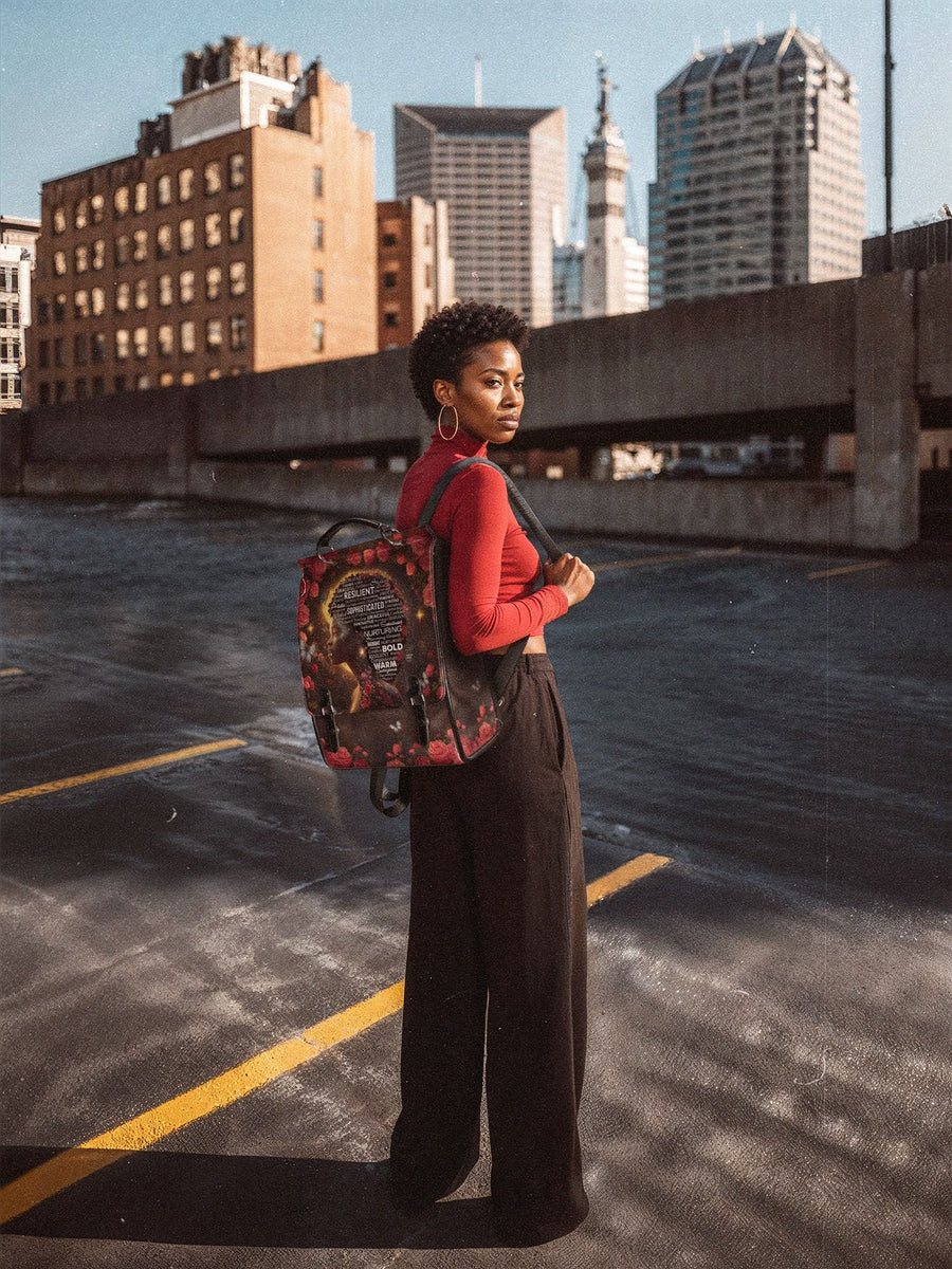 "Aurenna" Leather Backpack