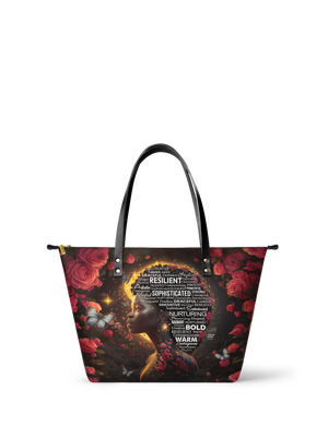 "Aurenna" Leather Tote Bag