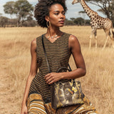 "Barakaya" Small Leather Handbag (Top Grain) BTS DEAL