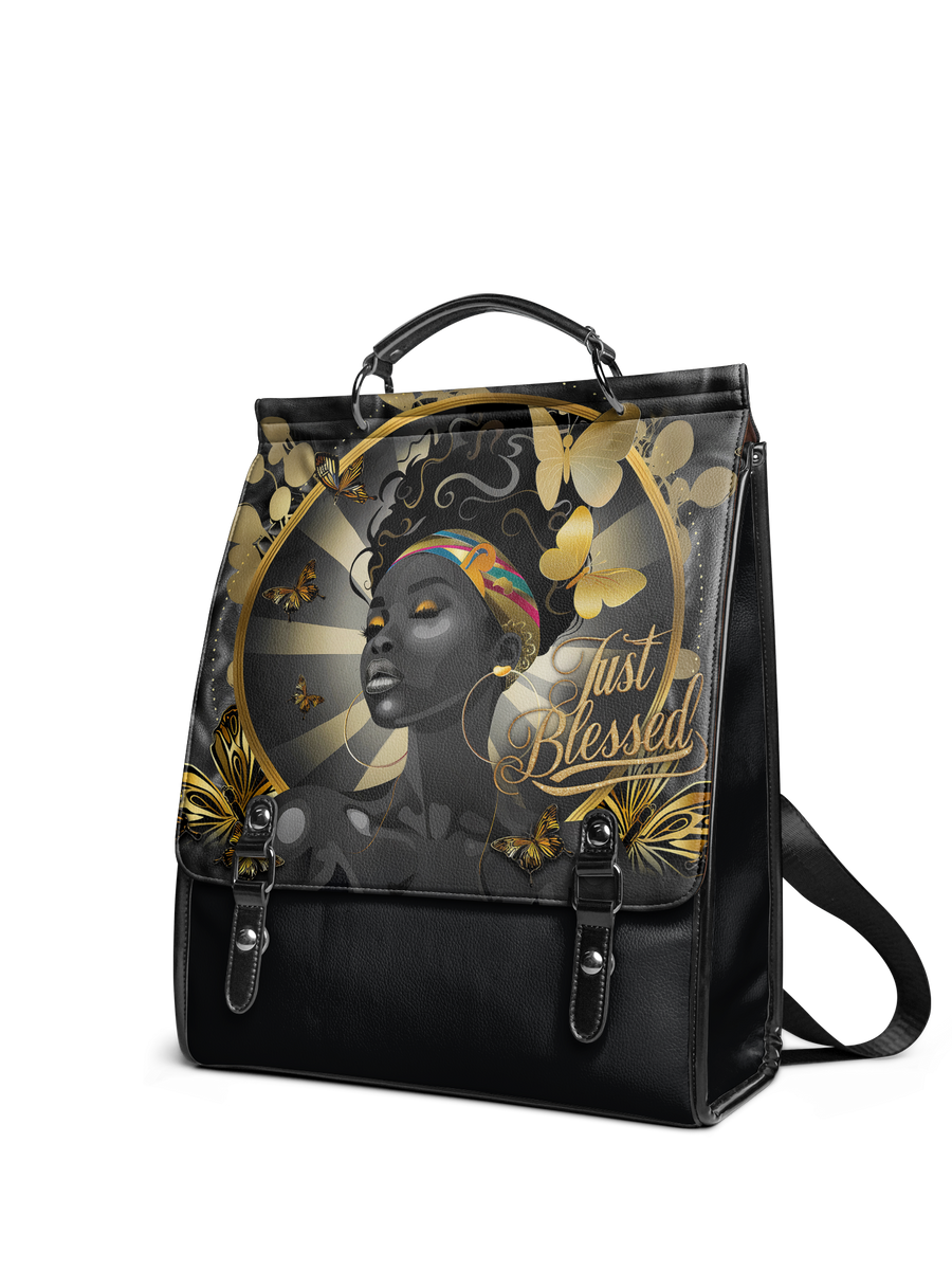 "Barakaya" Leather Backpack