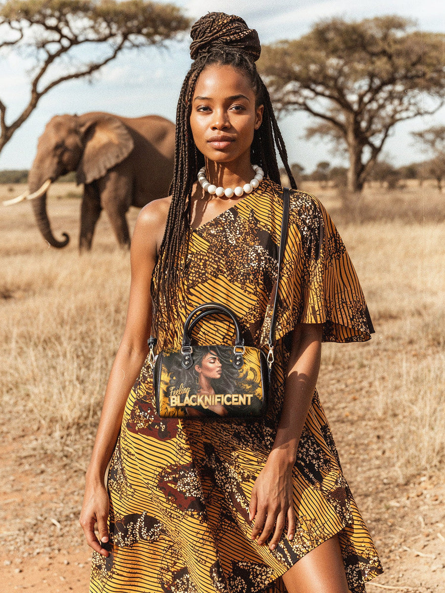 "Blacknificent" Mini Satchel FALL CLEARANCE DEAL