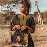 "Blacknificent" Leather Handbag Deal