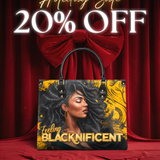 "Blacknificent" Leather Handbag Deal