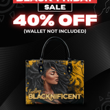 "Blacknificent" Leather Handbag Deal