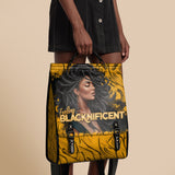 "Blacknificent" Leather Backpack