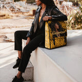 "Blacknificent" Leather Backpack