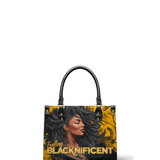 "Blacknificent" Small Leather Handbag - BRAVE ONES DEAL