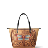 "Mwanga" Leather Tote Bag BTS DEAL